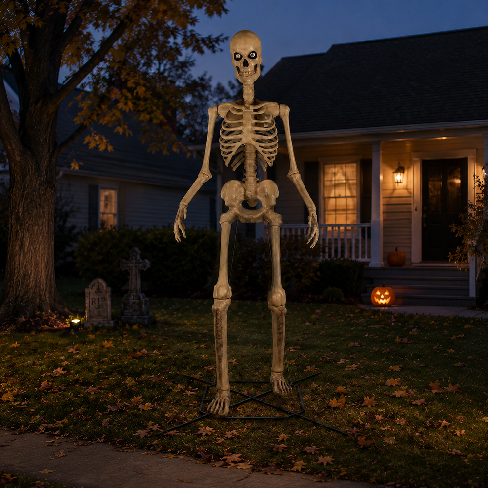 12 Foot Skeleton Halloween prop