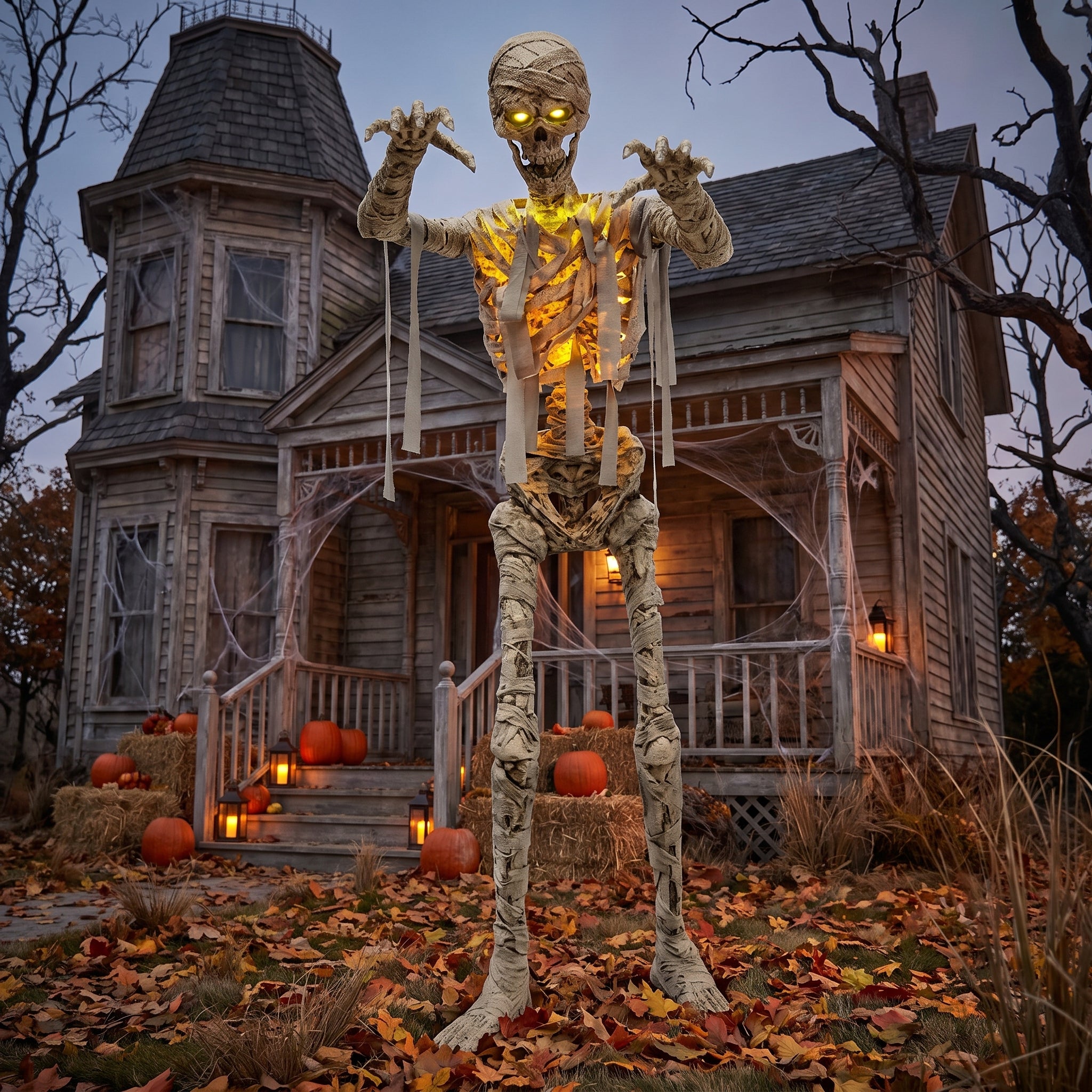 11 FT Grave & Bones Mummy
