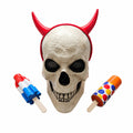Ice cream accessory for 12 Foot Skeleton with USA Rocket Pop and Orange Push Pop styles