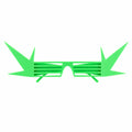 Green lightning bolt shutter glasses for 5 FT Poseable Skeleton