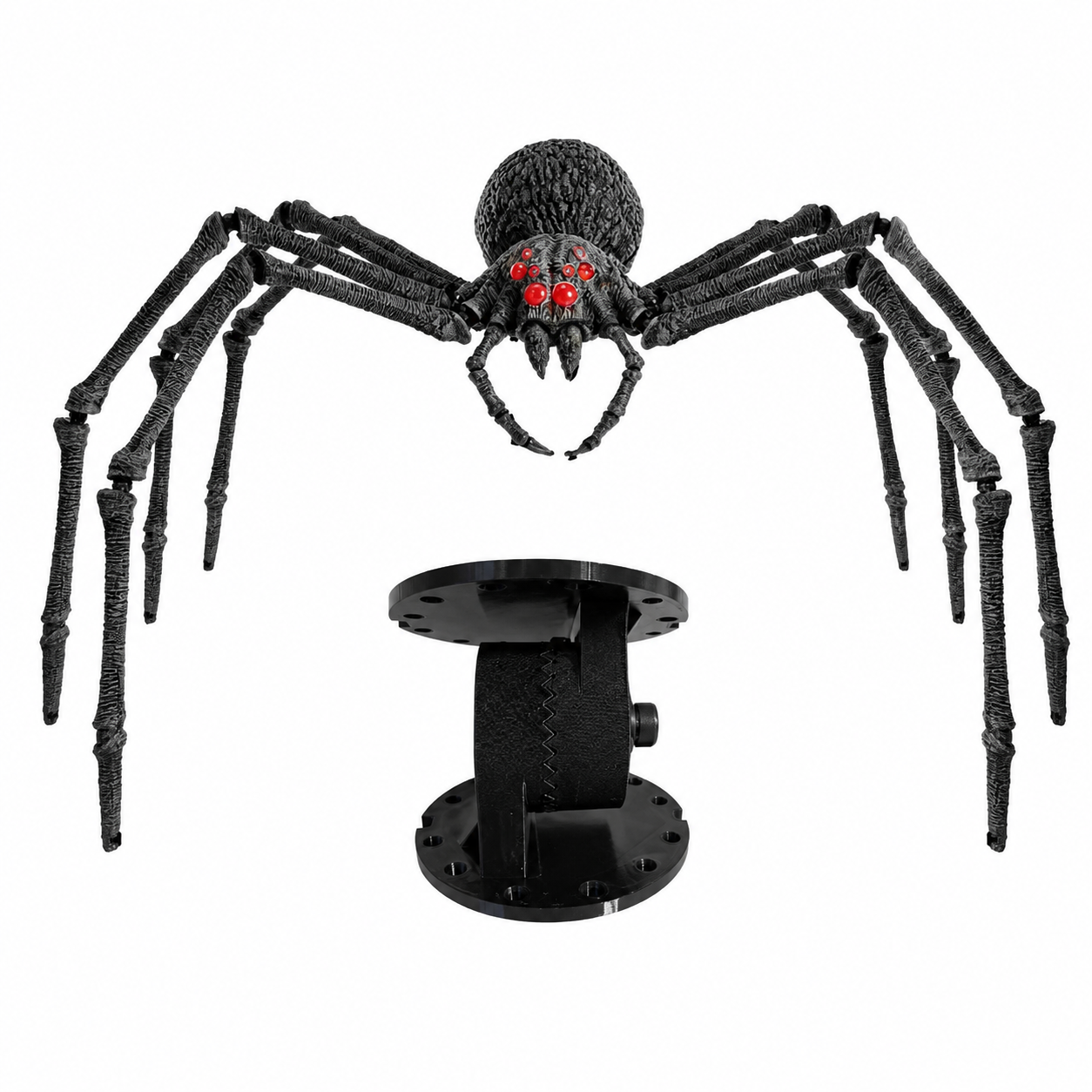 Gargantuan Spider heavy duty replacement leg mounting bracket on white background