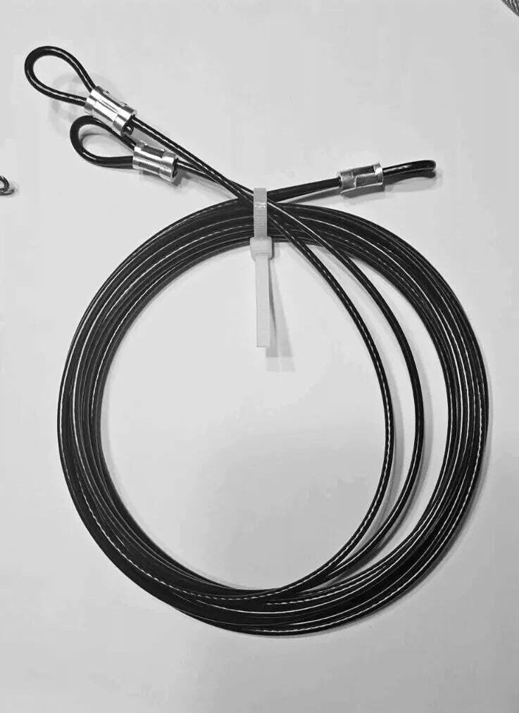 12 FT Towering Ghost 920 lb Black Guy Wire