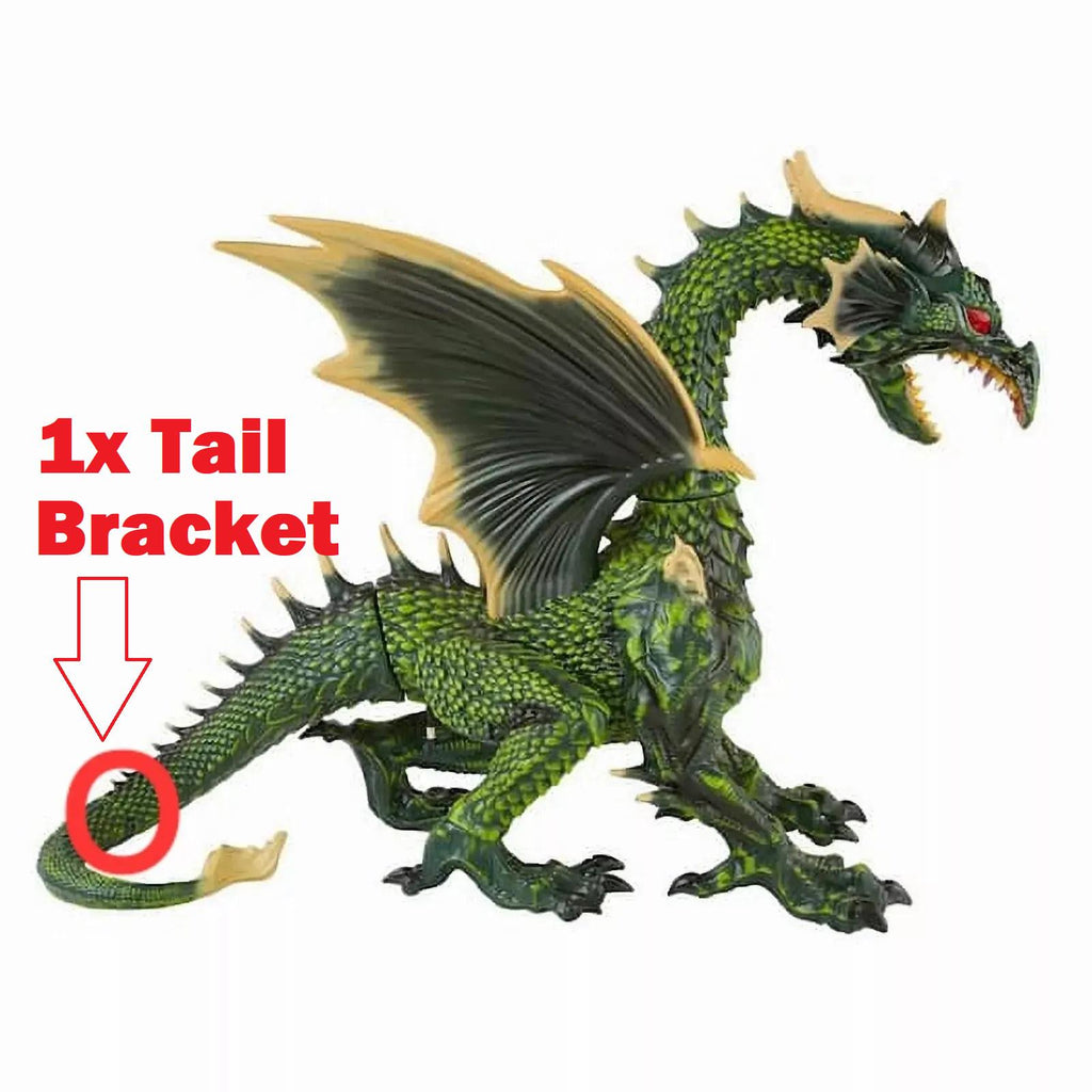 6 FT Animated Giant Dragon Upgraded Lower Tail Bracket - product image 2