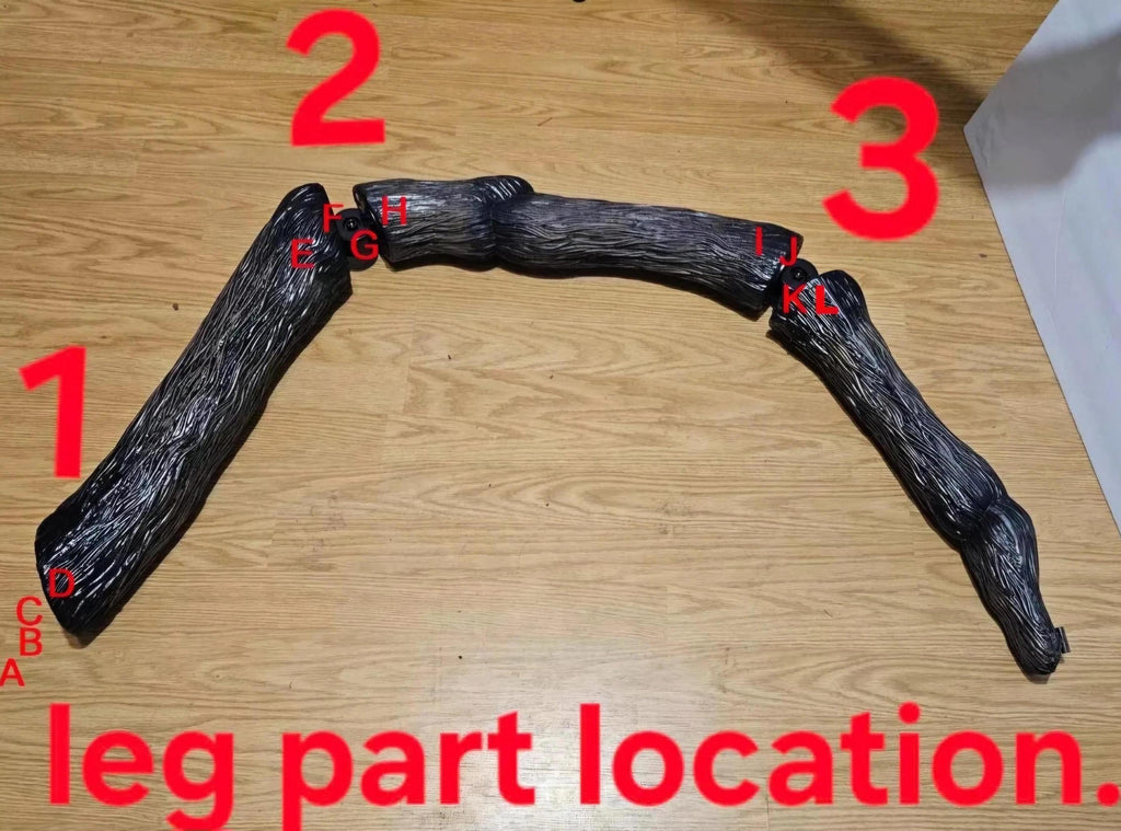 Colossal Spider Leg Knuckle Mount (F/G or J/K) - product image 5