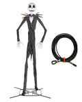 Black 920 lb Extra Heavy Duty 13-Foot Jack Skellington Upgraded Guy Wire Replacement Thicker Coated Safety Cable Home Depot Home Accents