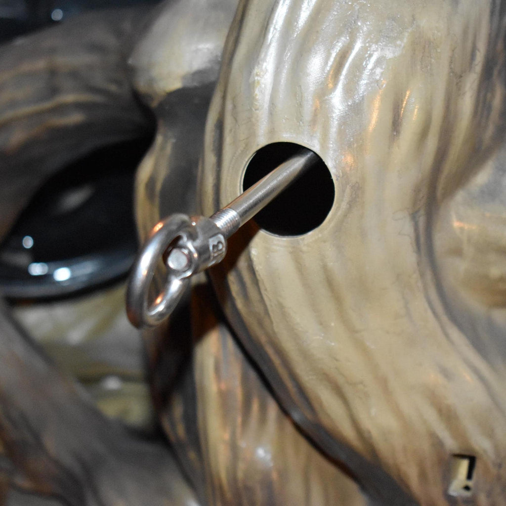 12 FT Inferno Pumpkin Skeleton Stainless Steel Eye Bolt - product image 6
