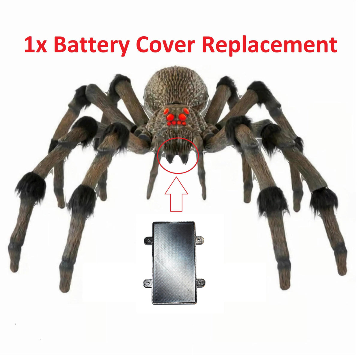8 FT Colossal Spider Replacement Battery Door