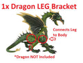 6 FT Animated Giant Dragon Upgraded Leg Bracket