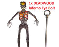 DEADWOOD Inferno 12.5 Foot Skeleton, Stainless Steel Eye Bolt Replacement