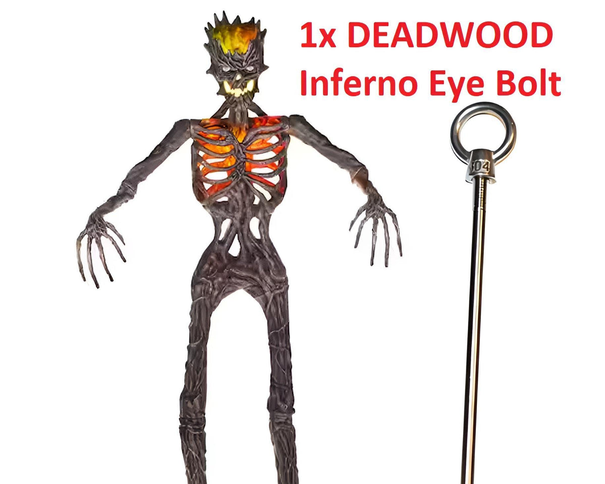 DEADWOOD Inferno 12.5 Foot Skeleton, Stainless Steel Eye Bolt Replacement