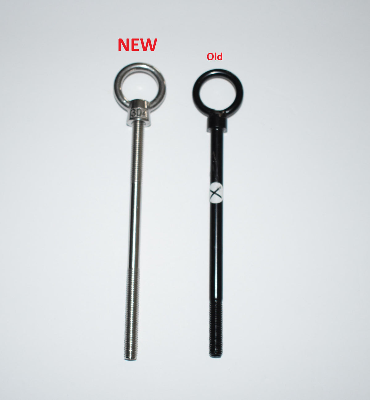 Worricrow Heavy Duty Stainless Steel Replacement Eye Bolt - product image 2