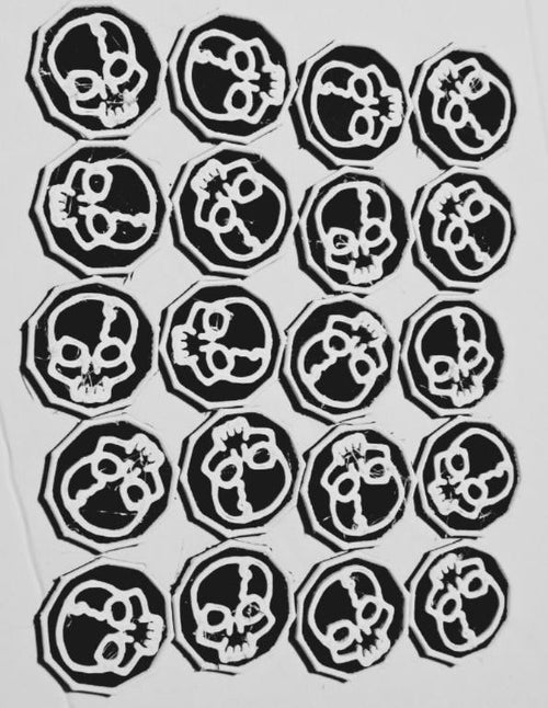 20 Pack Skull Coin Counter Token Abilities Trading Card Game Creatures