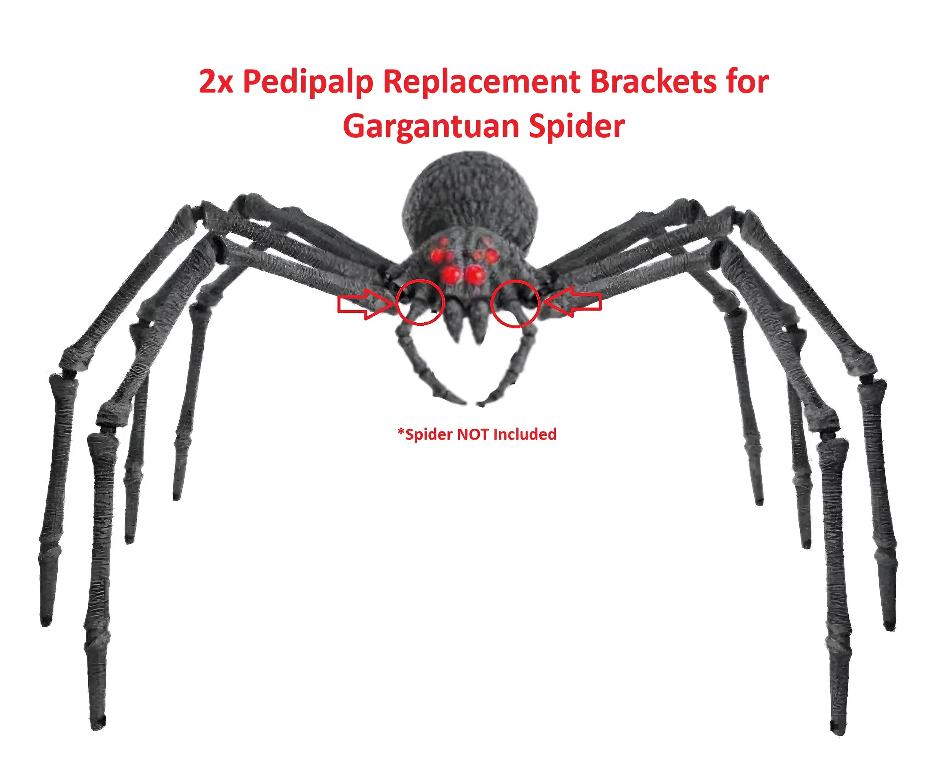 Gargantuan Spider Replacement Pedipalp Brackets, Set of 2