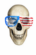 USA Star and Stripes shutter glasses for the 12 Foot Skeleton