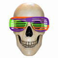 Nickelodeon shutter glasses on 12 Foot Skeleton