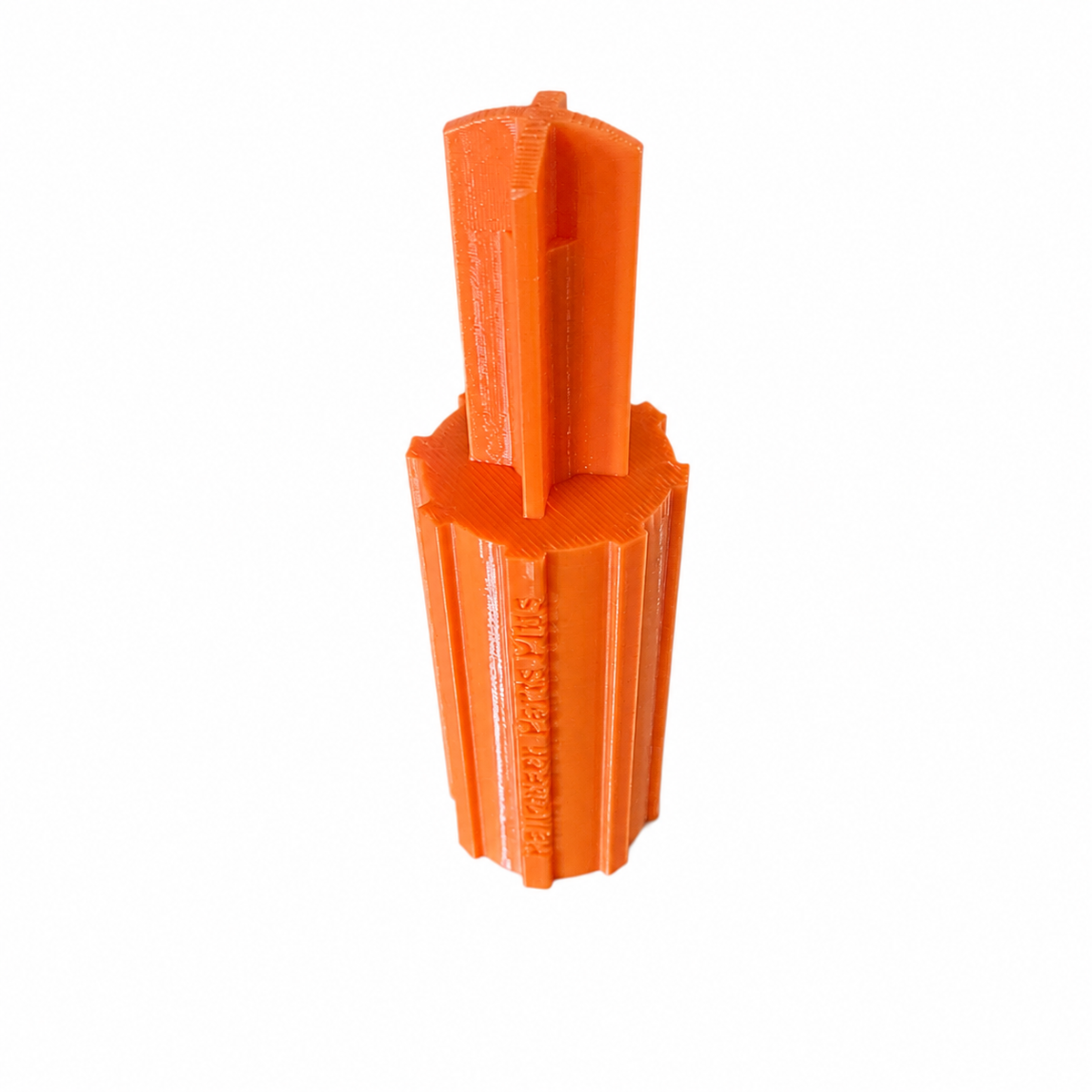 Replacement orange plastic screwdriver for Home Depot Halloween props